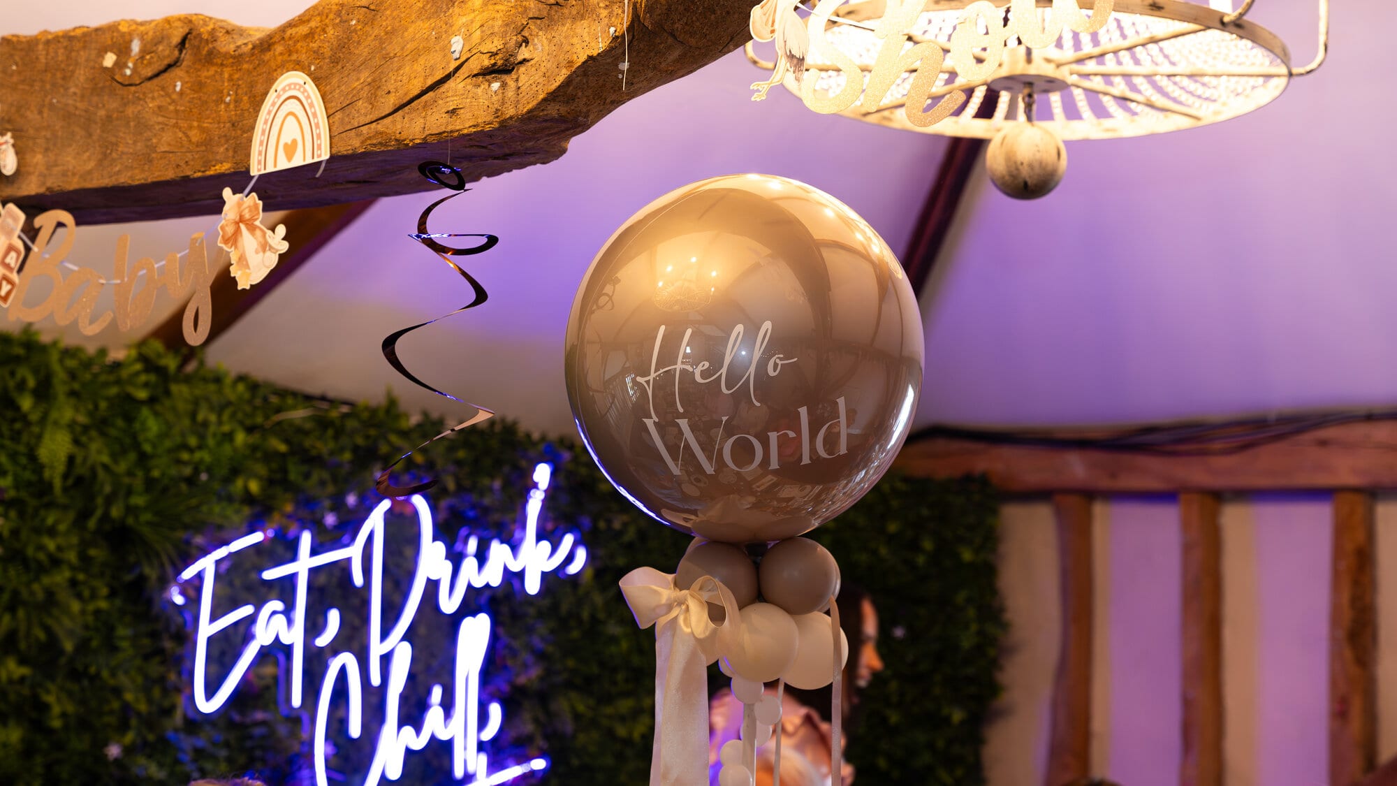 A baby shower at The BarnYard in Kent