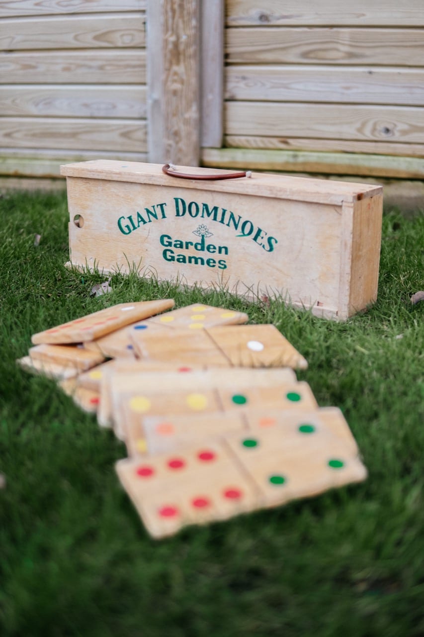 Giant Dominoes at The BarnYard