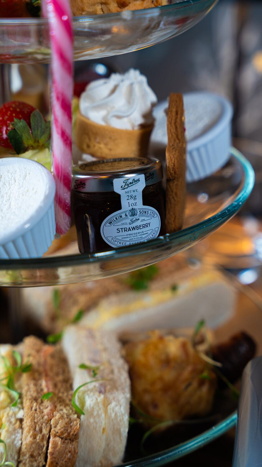 A festive dessert served at The BarnYard