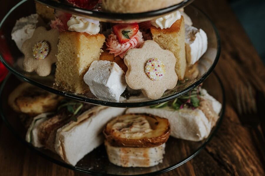 A dish from the Special High Tea menu at The BarnYard