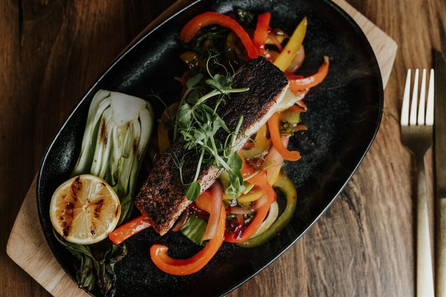 A dish from the Sunday Lunch menu at The BarnYard
