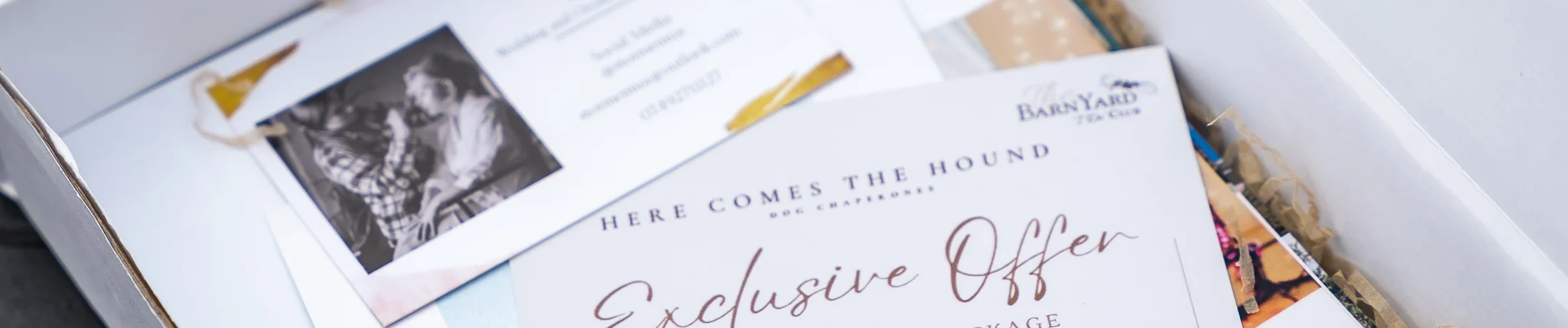 The 'I Do' Club Welcome Box with supplier offers at The BarnYard