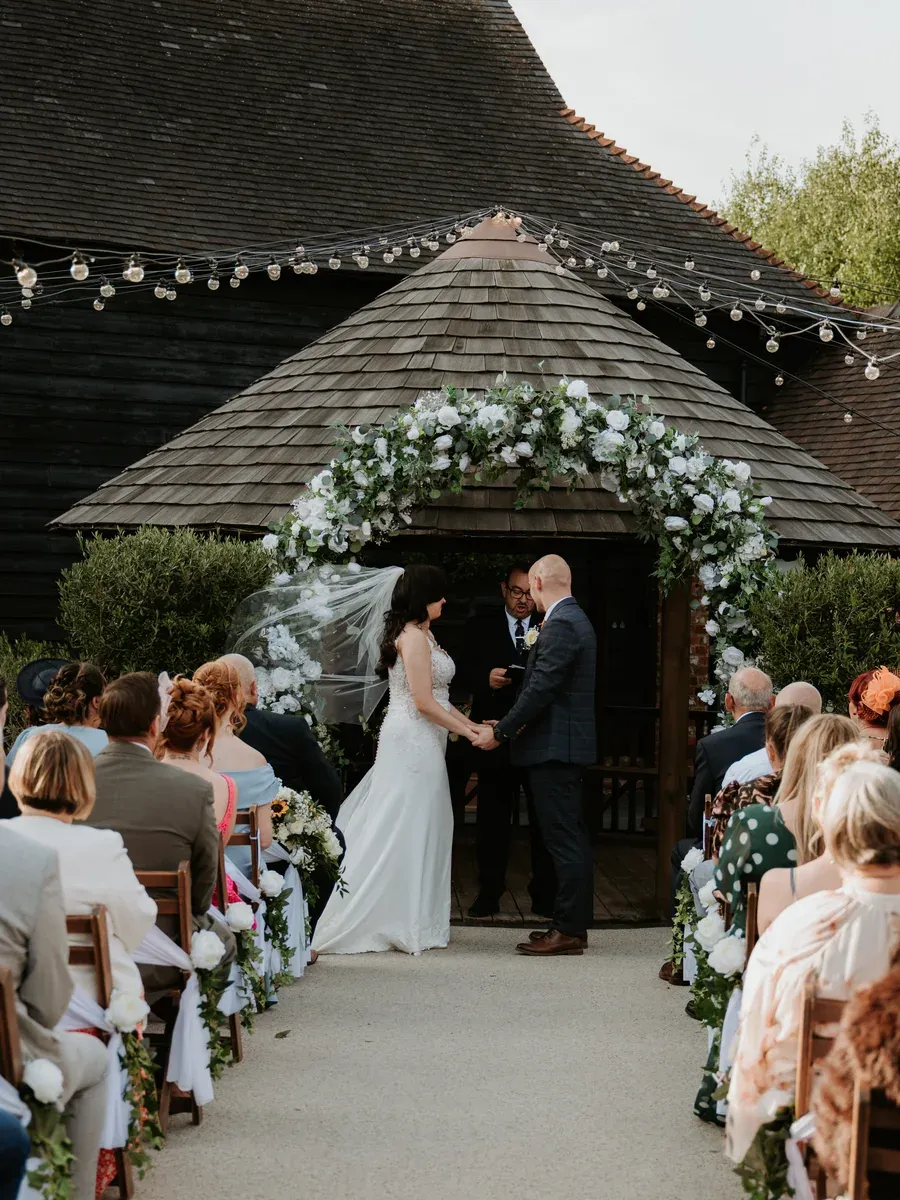 Twilight wedding package at The BarnYard