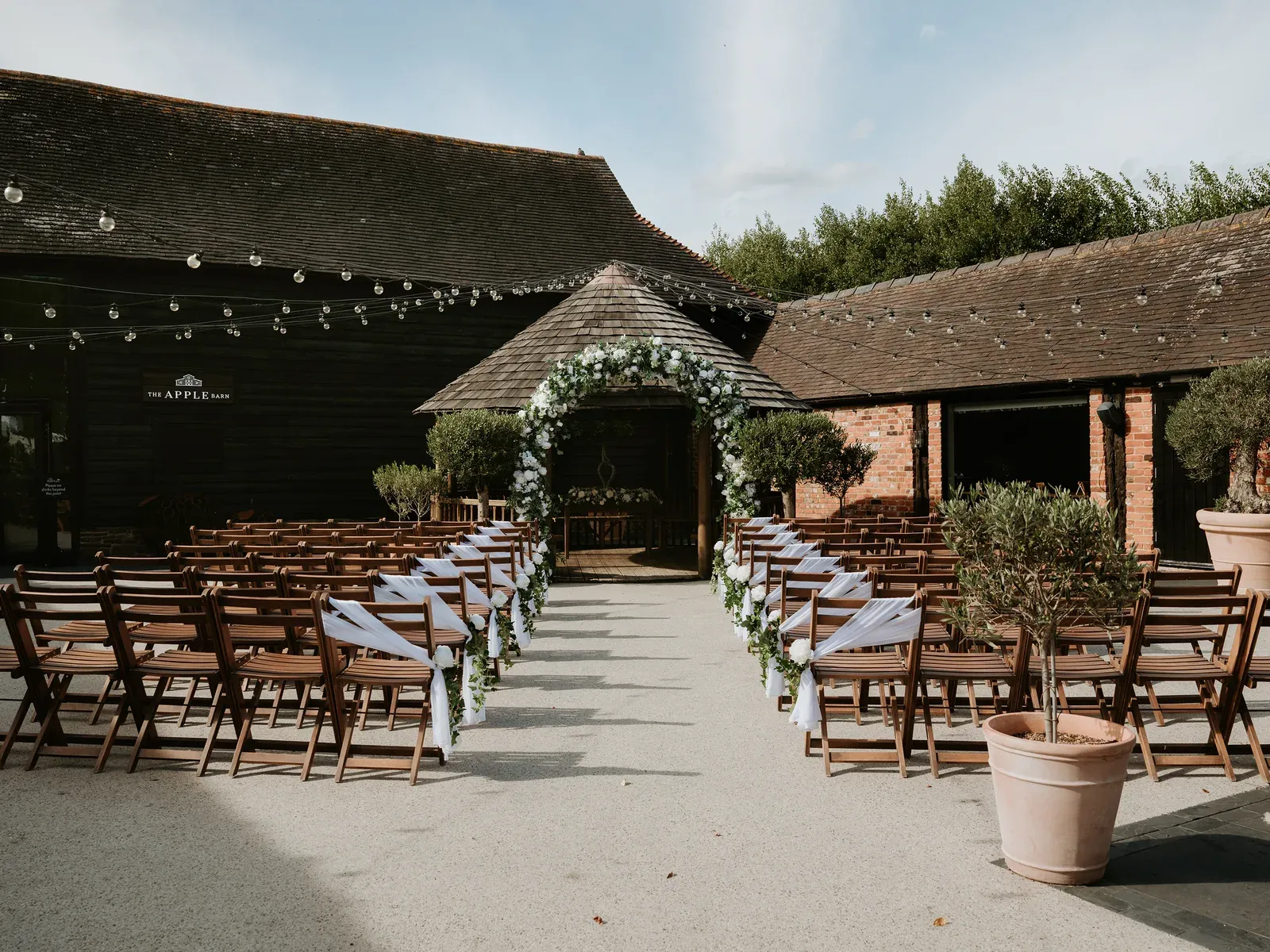 Twilight Wedding at The BarnYard